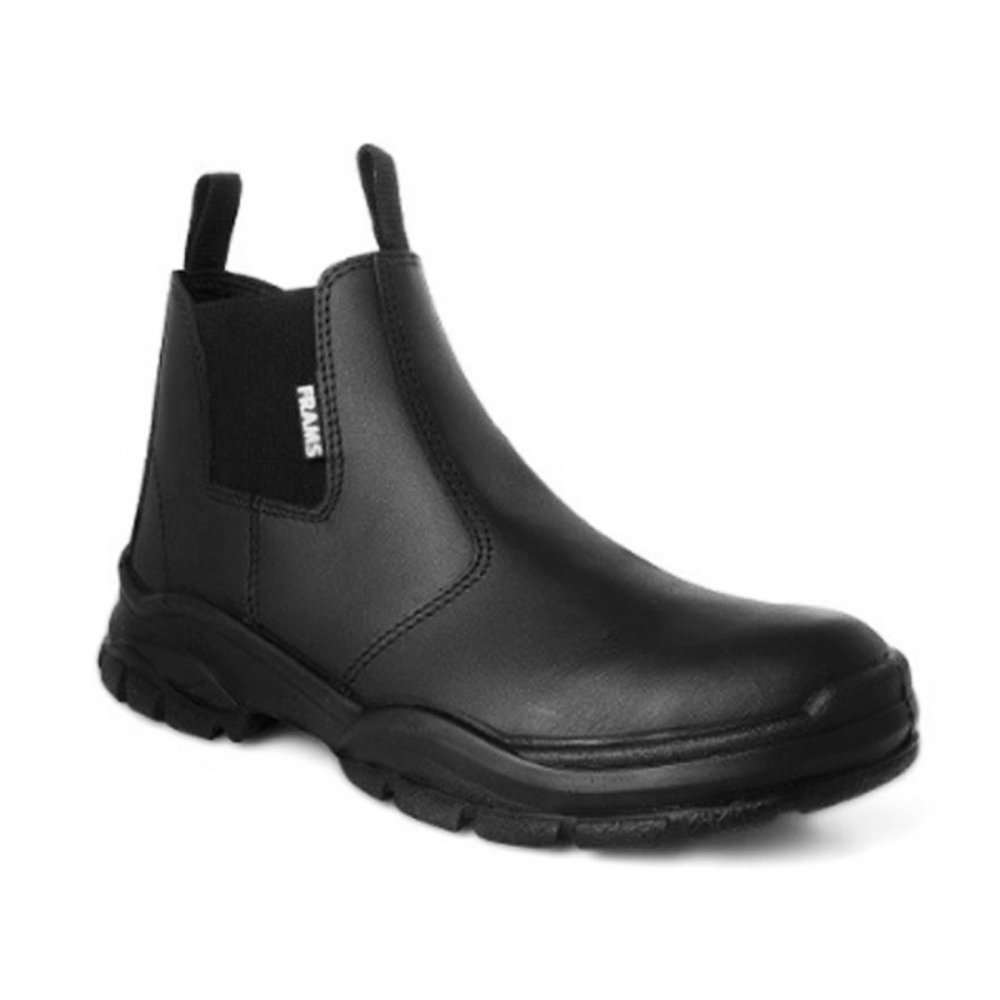 Frams Chelsea Black Safety Boot Stc Size 7