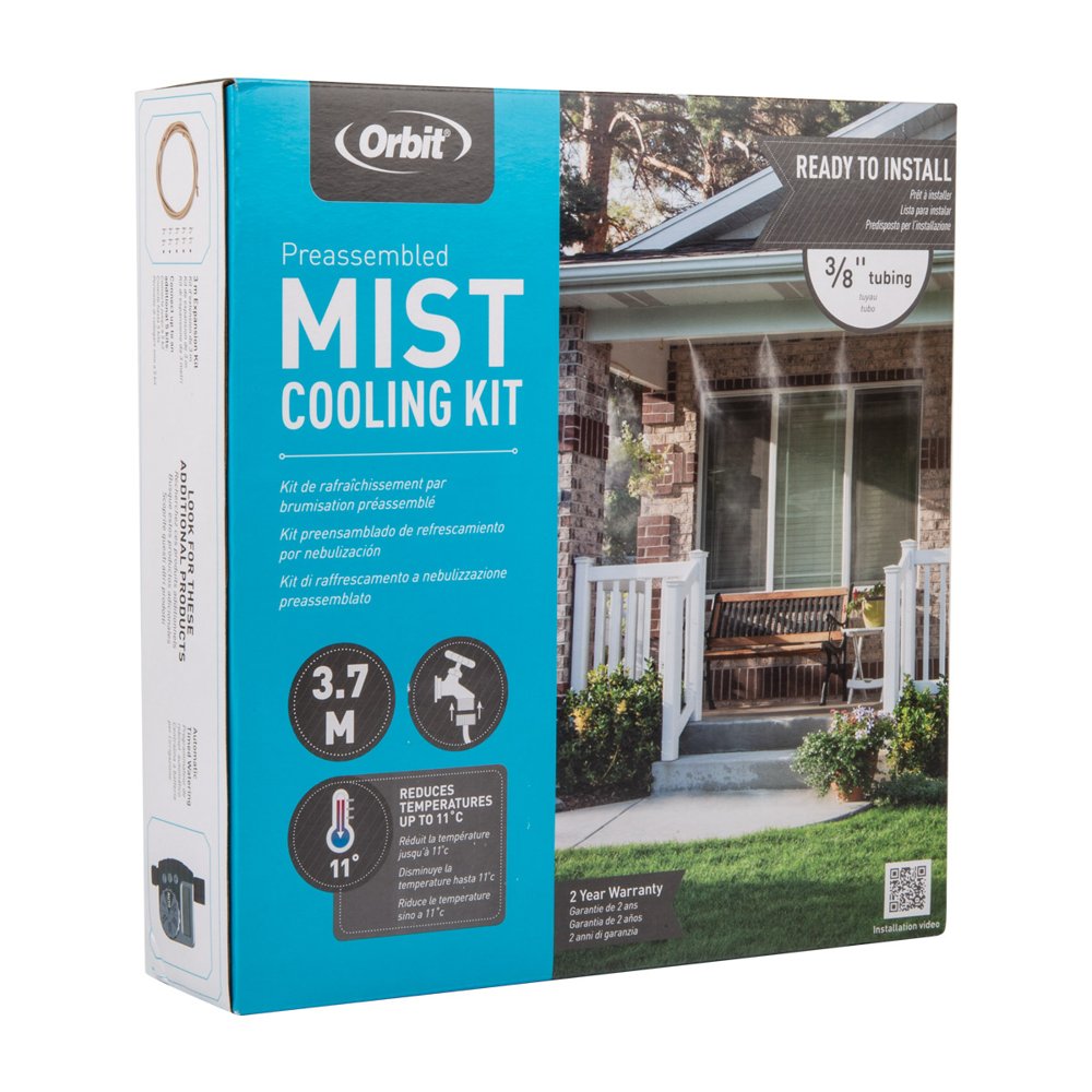 Orbit Mist Cooling Kit Outdoor 3/8inch 3.7m