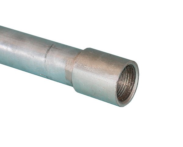 Pipe Galv Med Screwed Socket 3mx40mm Sans62-1