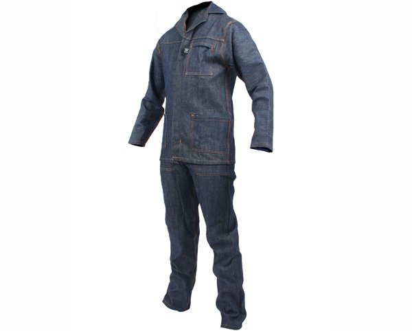 BULL Overall 2 Pce Denim Blue Size 32 Chest 28 Waist