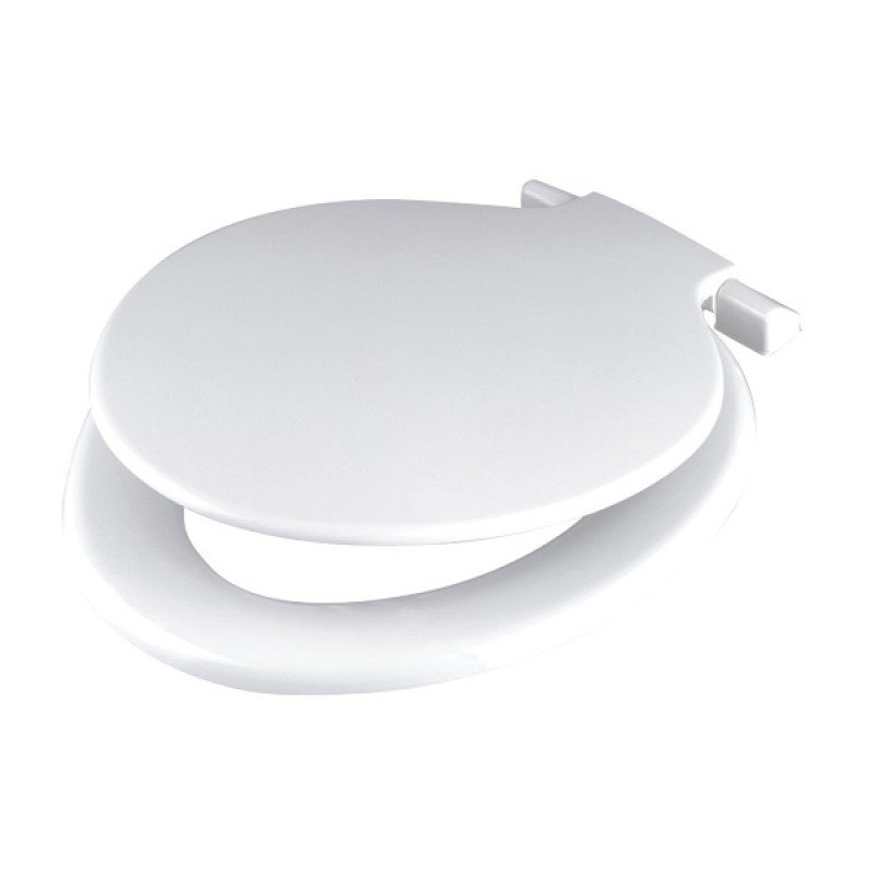 Wirquin Toilet Seat Calypso Therm Pl Hng Wht 1.2kg