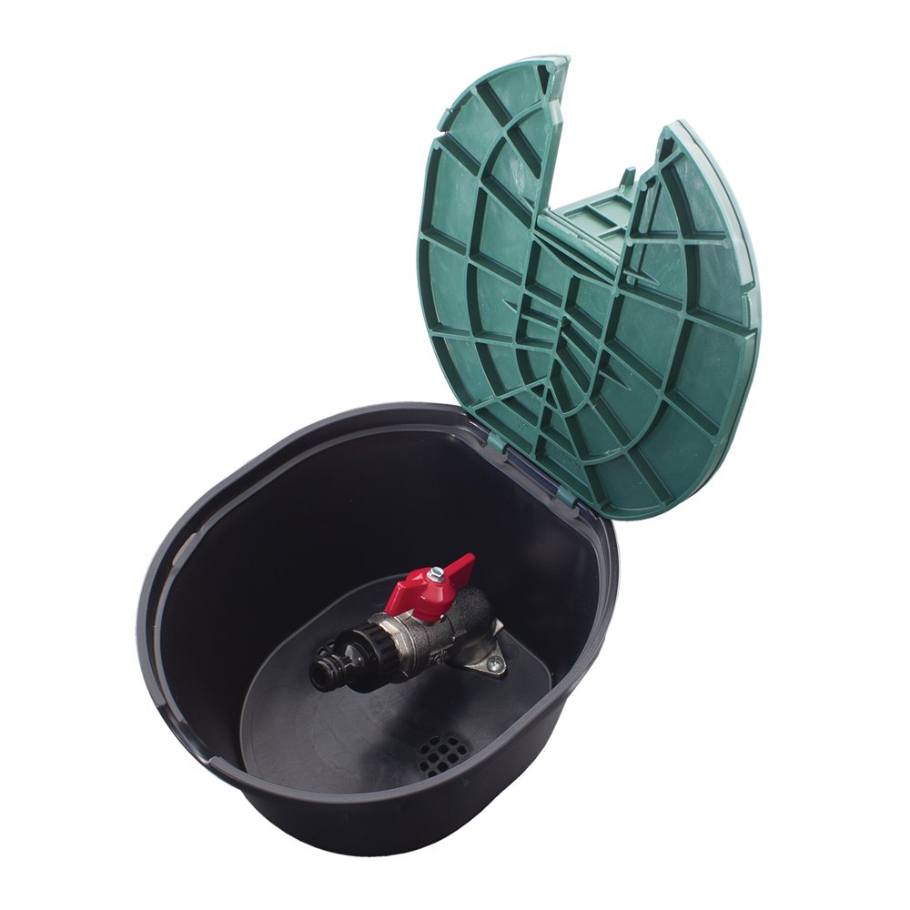 Rain Valve Box Oval with Metalic Valve 3 /4 Inch