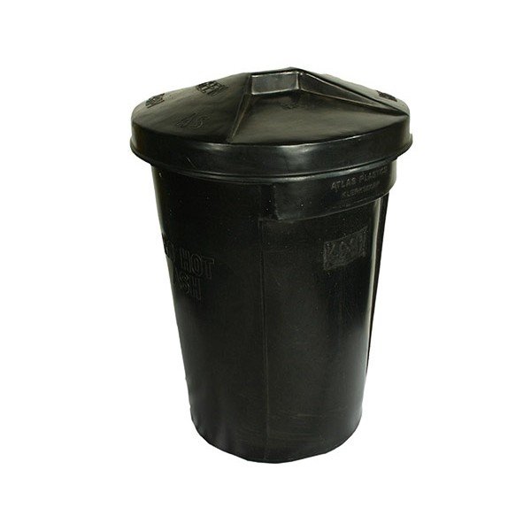 Refuse Bin Plastic with Lid 85l
