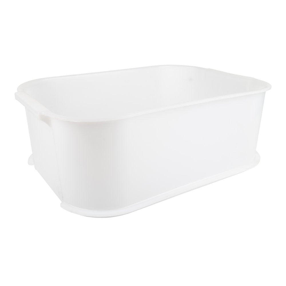 Meat Tray Virgin Small 495mmx350mmx178mm 22l White