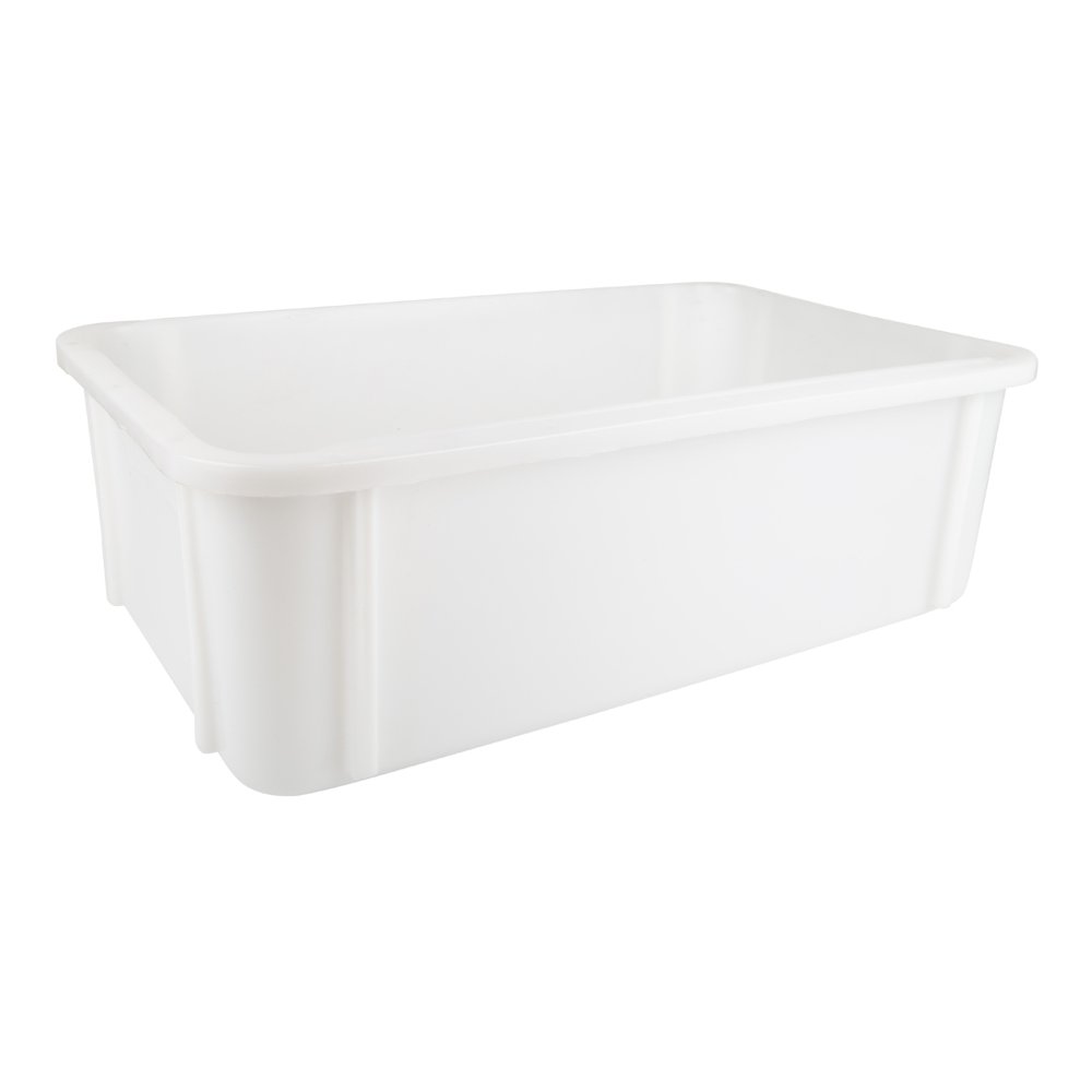 Meat Tray Virgin Medium 648mmx384mmx209mm 37l Whit