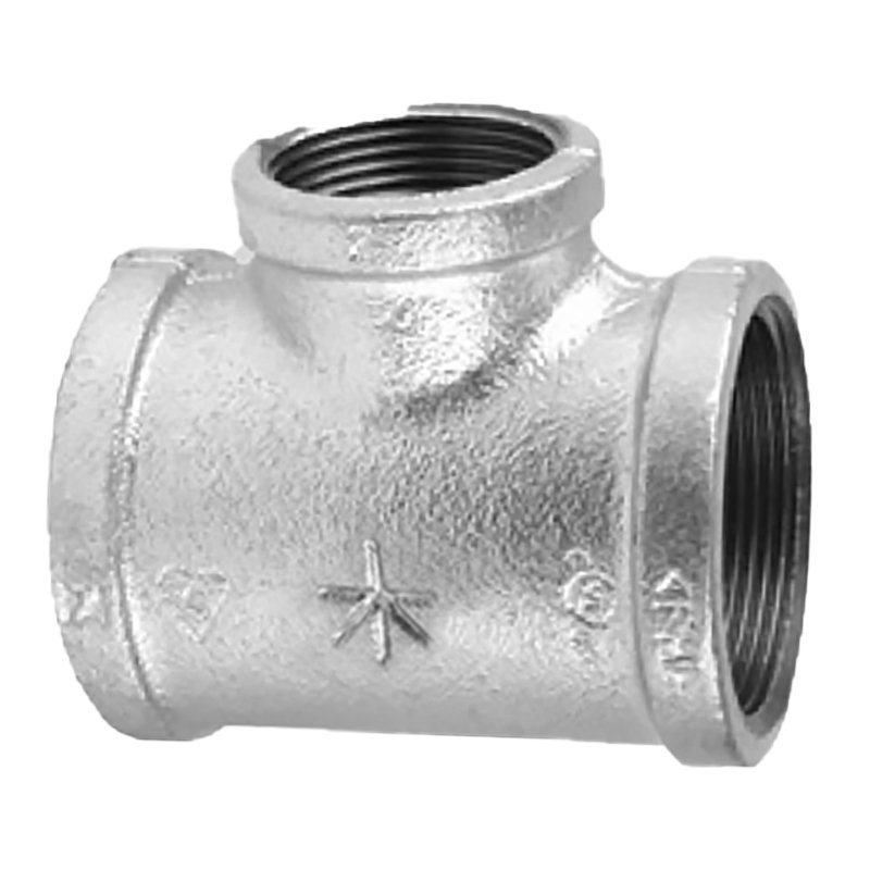 K-Brand Tee Galv Reducing 65x50mm