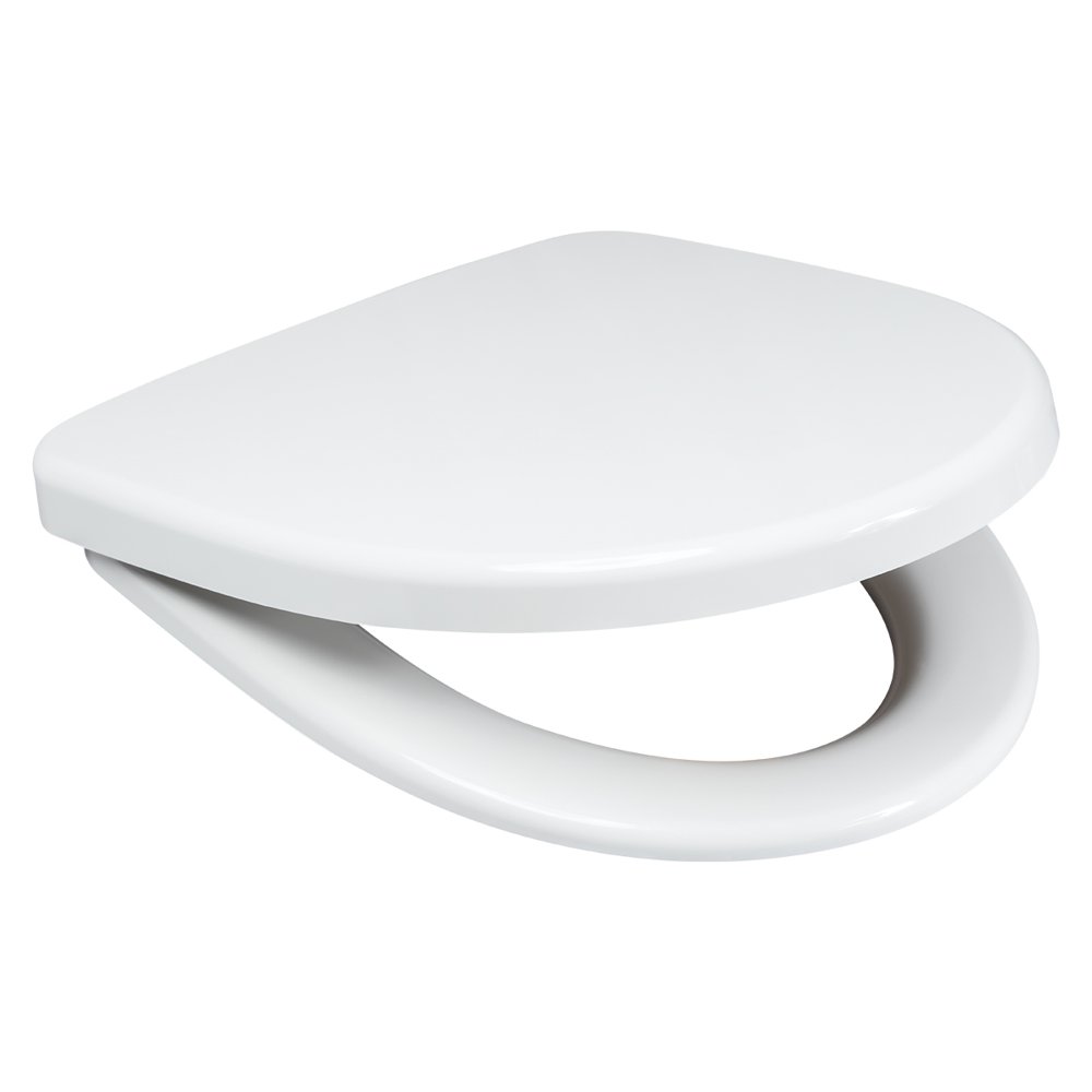 Wirquin Toilet Seat H-1 S/S Hng Wht (1.7kg)