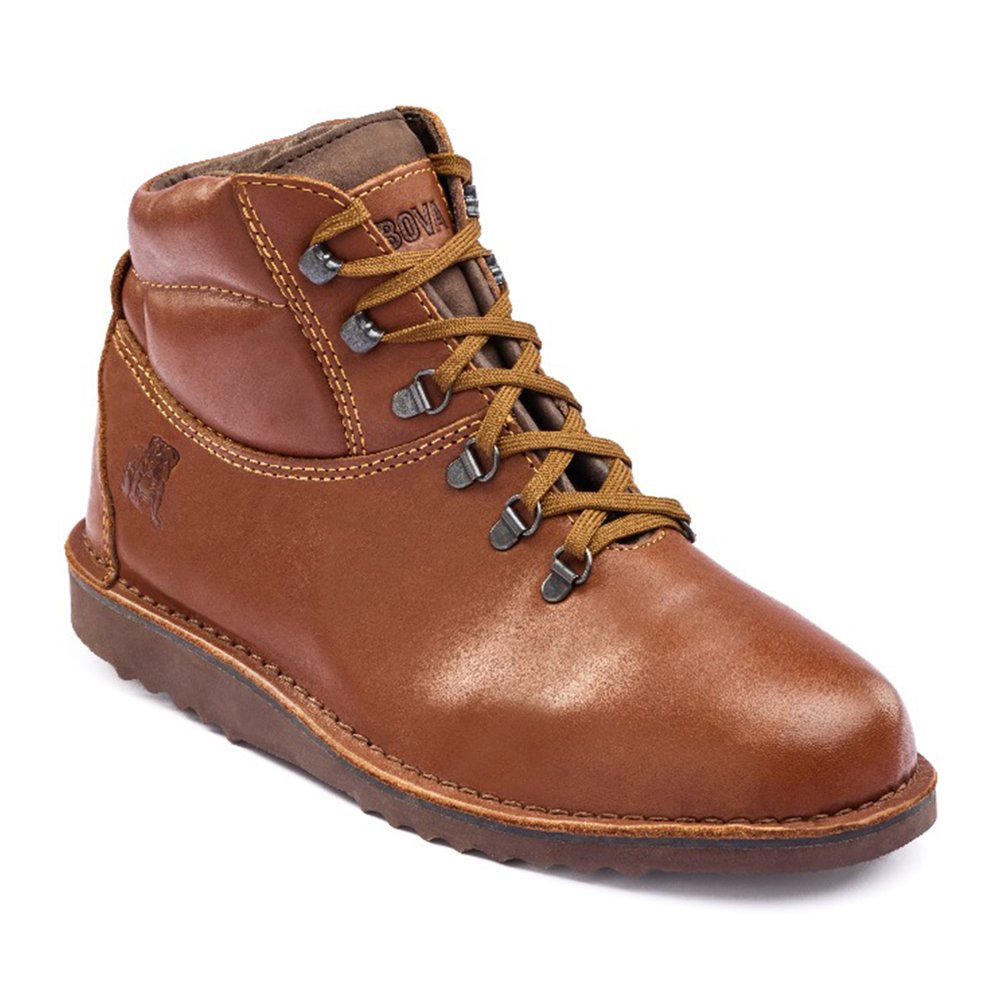 Bova Scout Boot Lace Up Nstc Brown Size 6