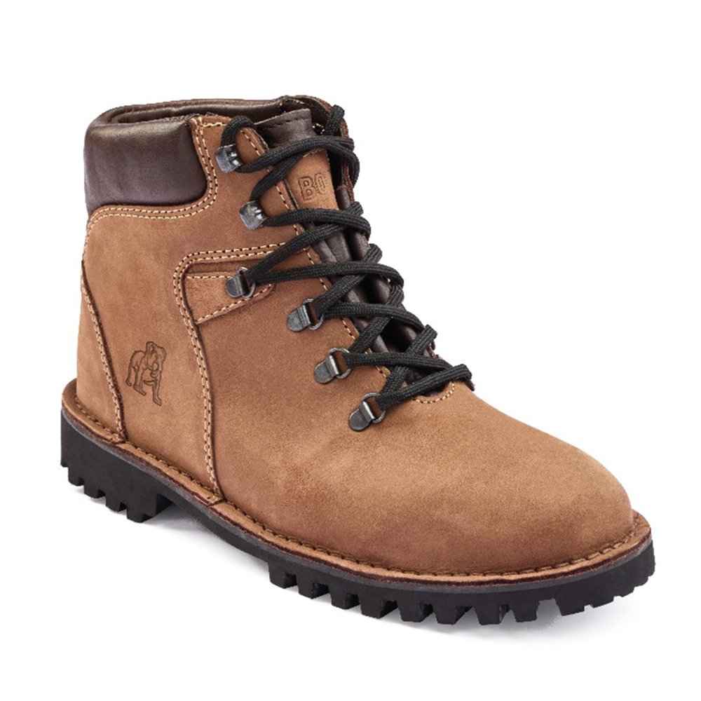 Bova Frontier Boot Lace Up Cleat Sole Taupe Size 7