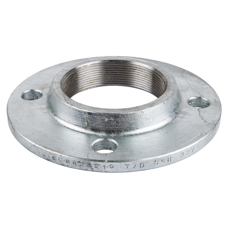 Flange Blk Ff Screwed T/D 50mm