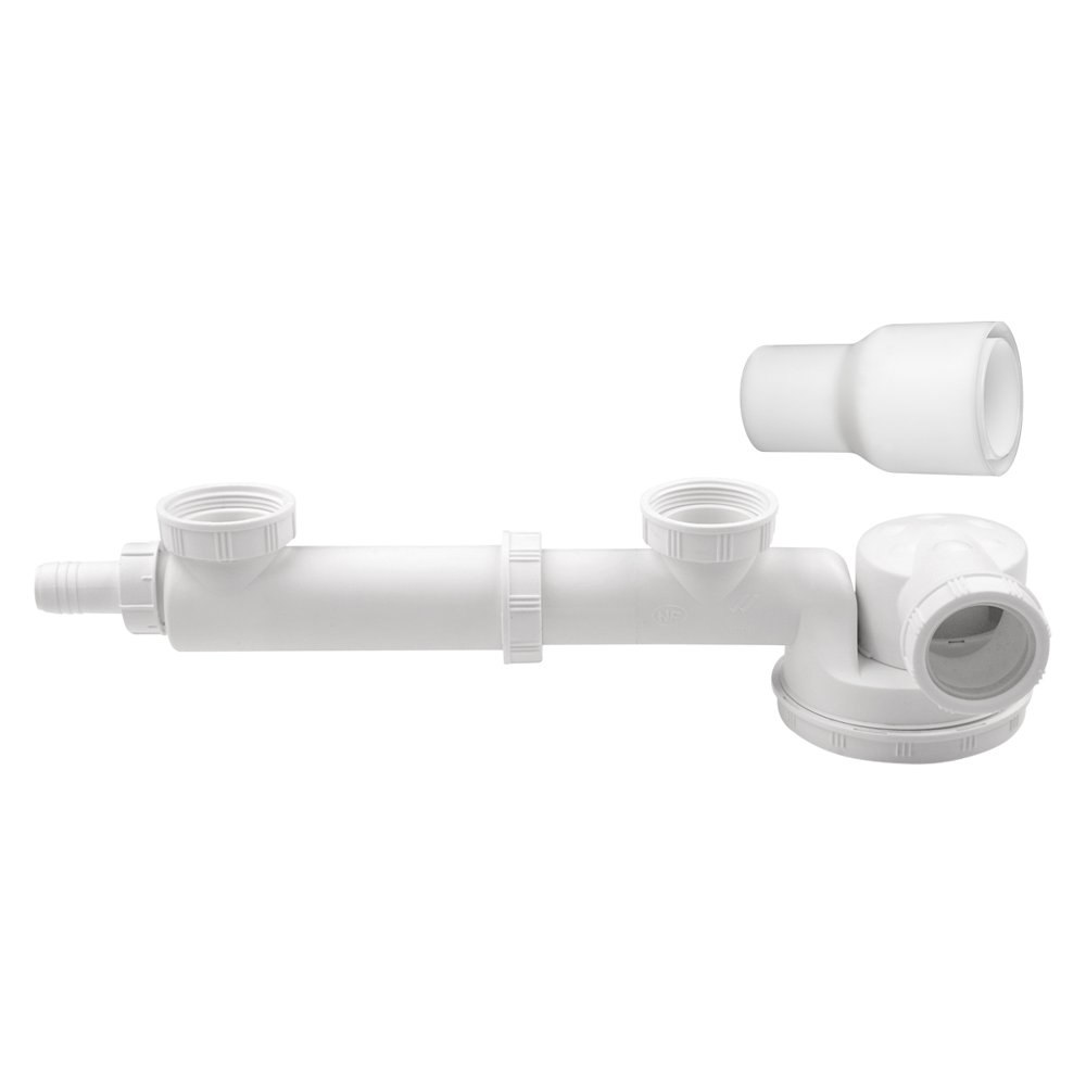 Wirquin Trap Sink Espace Double + W/M Conn (Box)