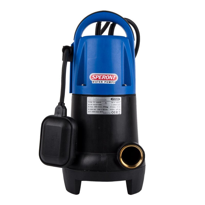 Speroni Pump Drainage Plastic 32mm 1.0kw 230v