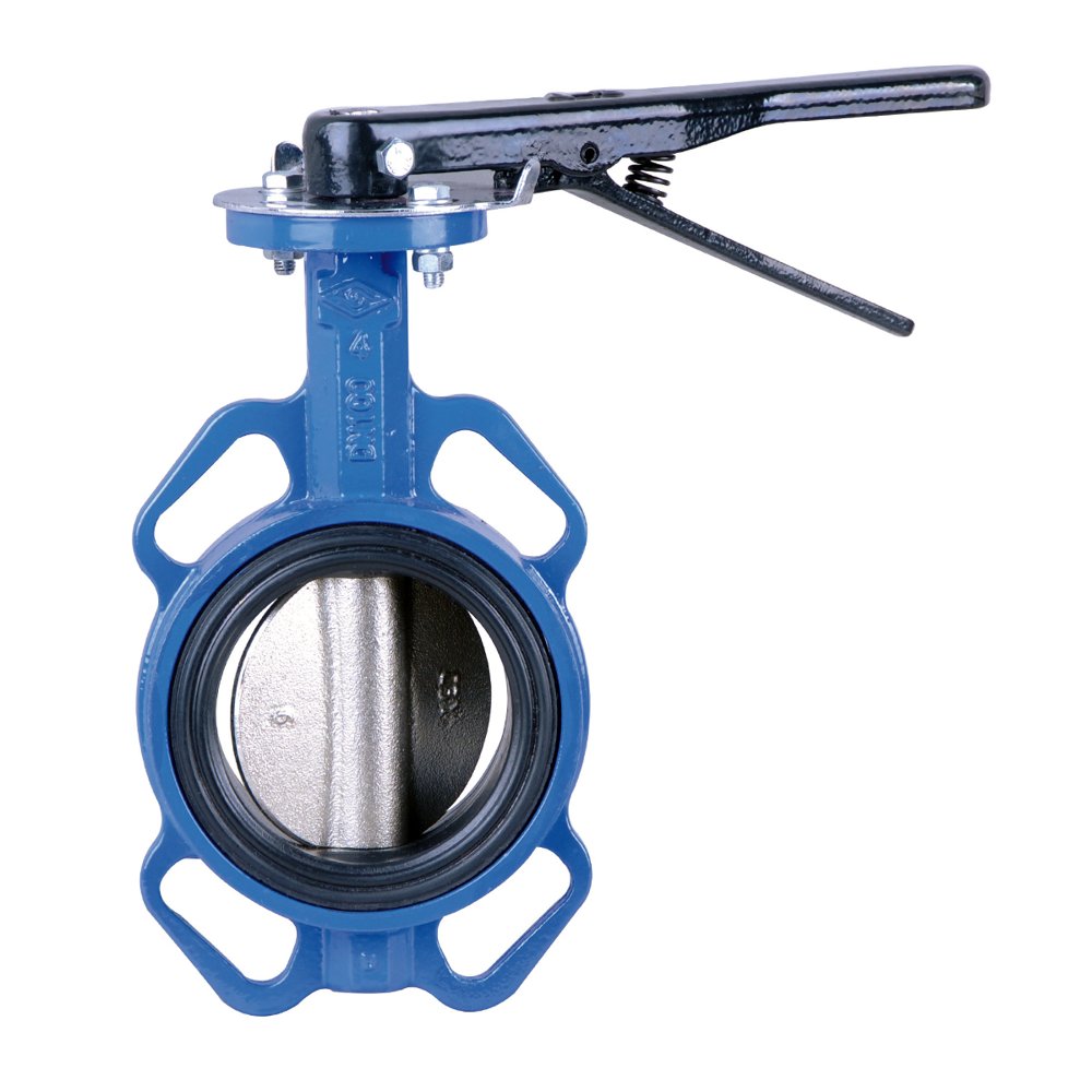 MECH Valve Butterfly Cast Iron Lever Ss 16B 200mm