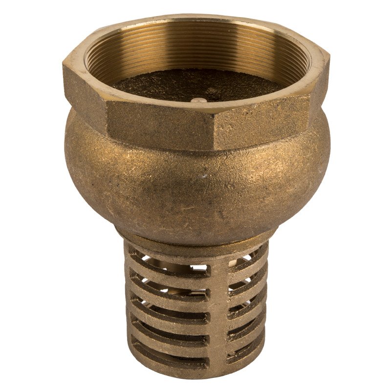 Torrenti Valve Foot Brass 100mm