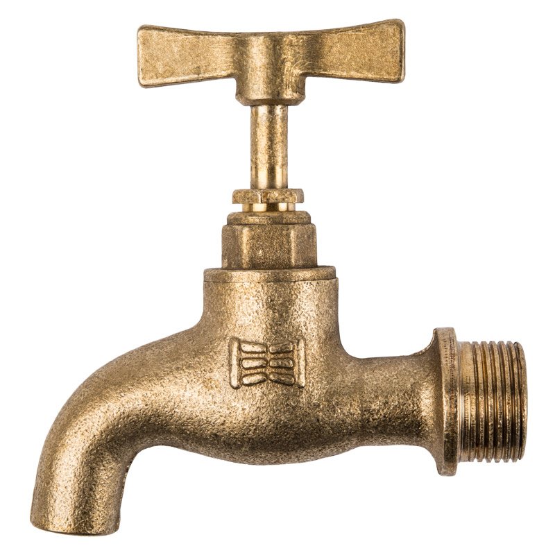 Torrenti Tap Brass Plain 200 20mm