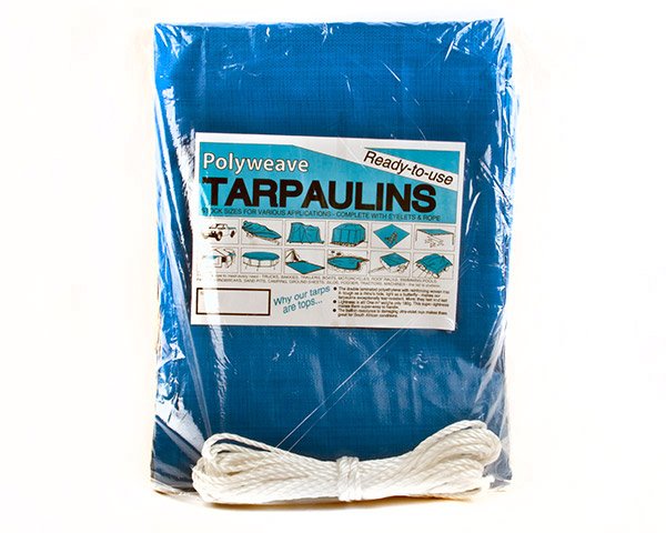 Protarp Polyweave Tarpaulin 180G/M2 2x3m Blue