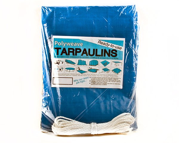 Protarp Polyweave Tarpaulin 180G/M2 3x4m Blue