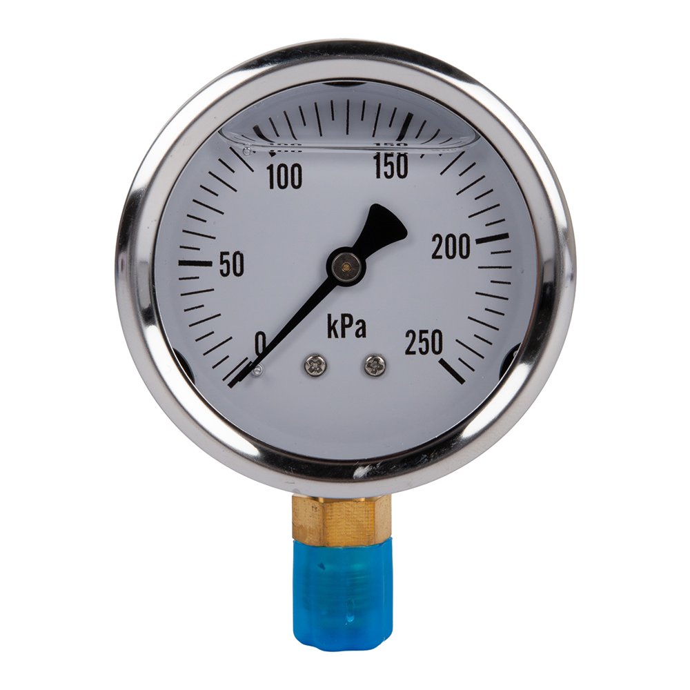 Pressure Gauge Glycerine 0-0250KPA