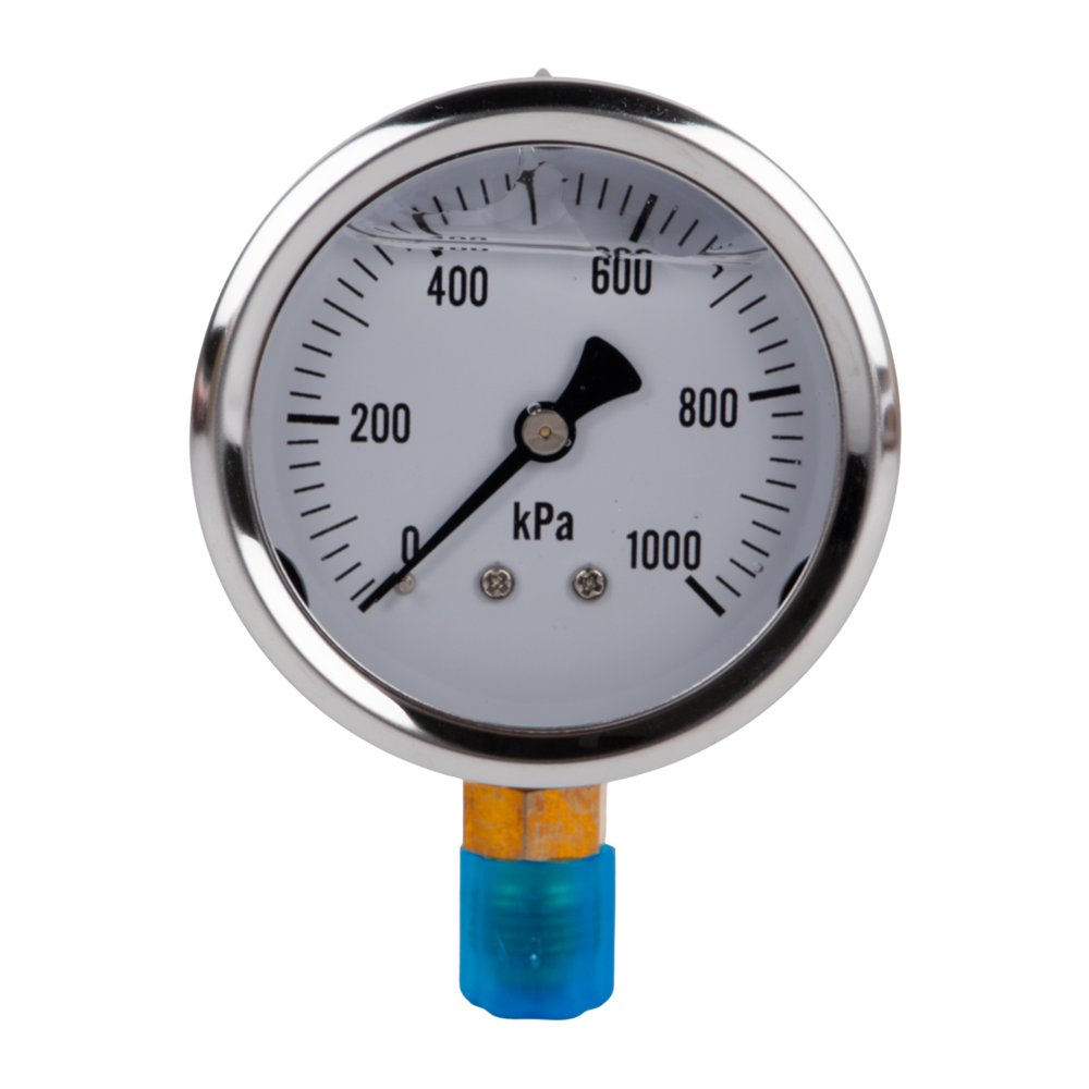 Pressure Gauge Glycerine 0-1000KPA