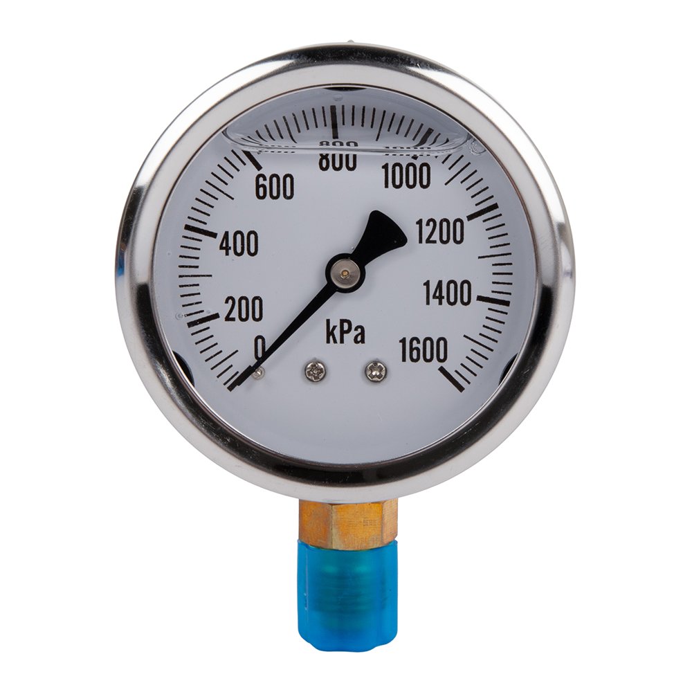 Pressure Gauge Glycerine 0-1600KPA