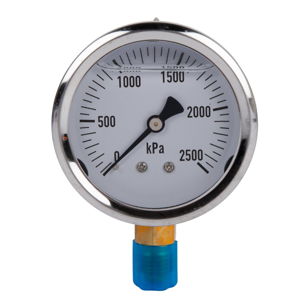 Pressure Gauge Glycerine 0-2500KPA