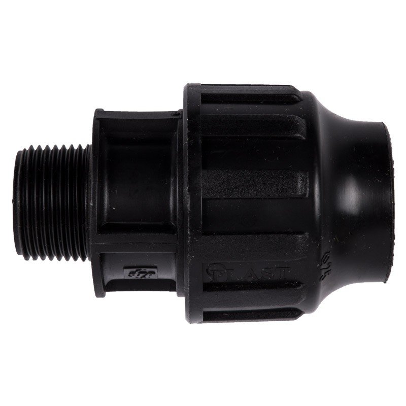 Plast Agri Adaptor Compression Male Tn 75x2-1/2