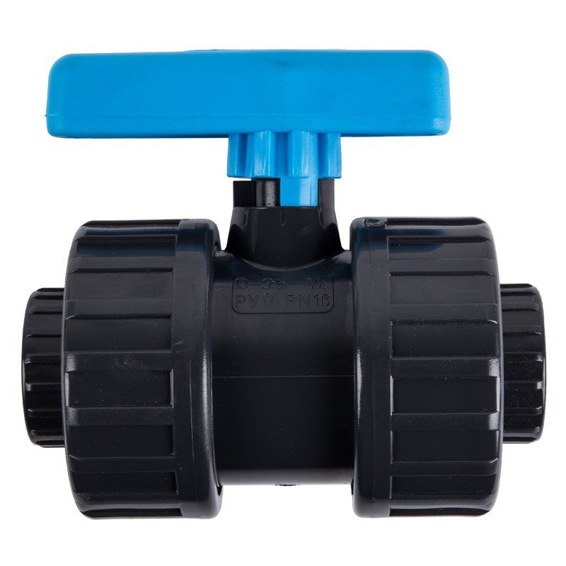 Torrenti Ball Valve Double Union Bsp PVC 1- 1/4INC