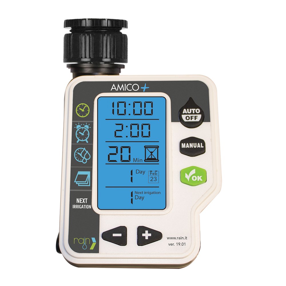 RAIN Amico Plus Battery Tap Timer 1 Station