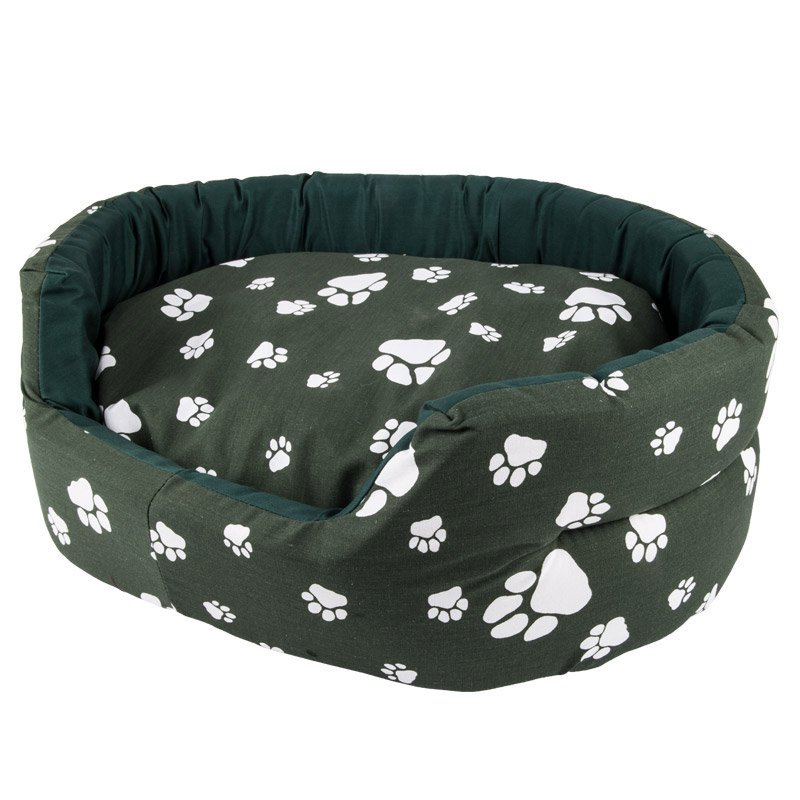 Complete Dog Bed Paw Print Mini 45CM