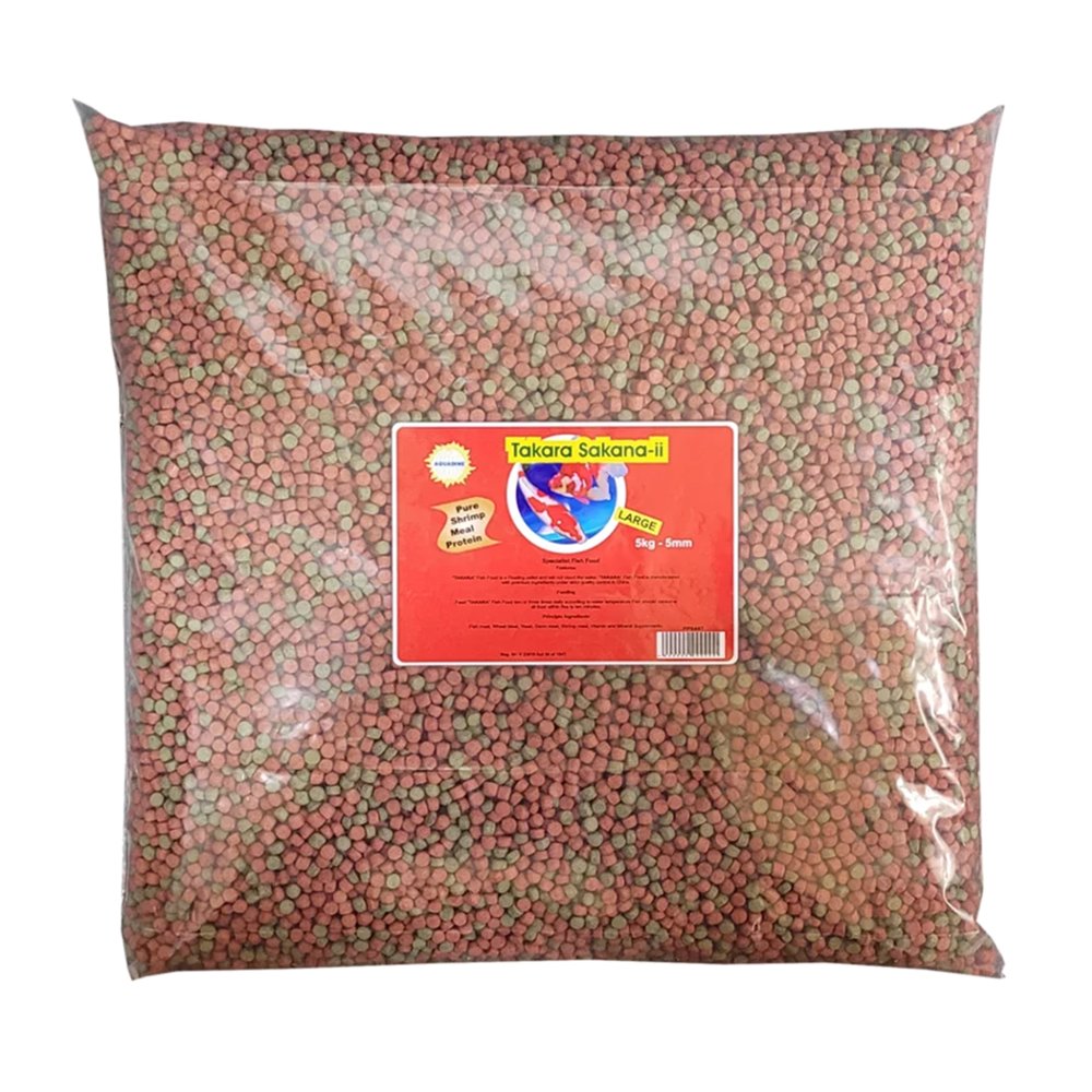 Takara Fish Food Koi Floating Pellet Lrg 5mm x 5kg
