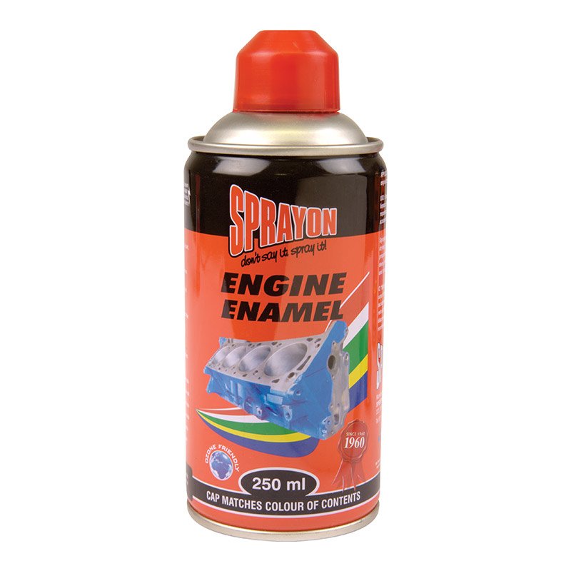 Sprayon Engine Enamel Spray Signal Red 250ml