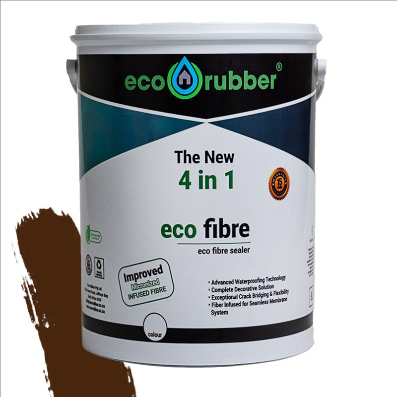 Eco Rubber 4 in 1 Eco Fibre Brown 20l