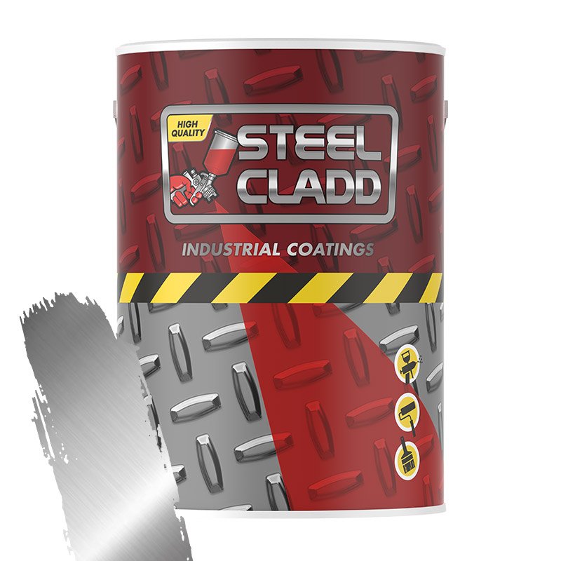 Steel Cladd Enamel Brilliant Aluminium 5l