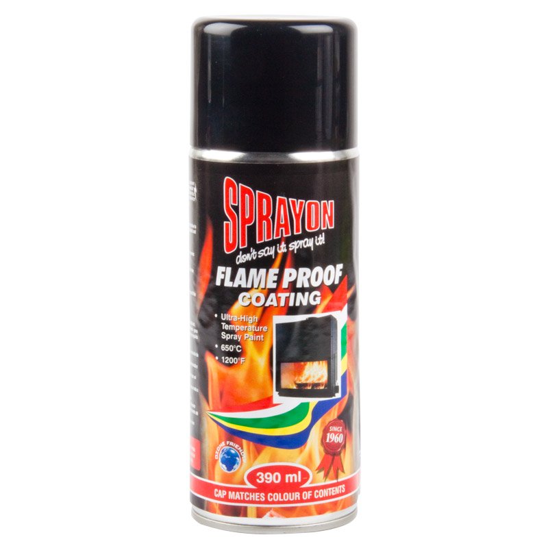 Sprayon Ultra High Temp Spray Black 390ml