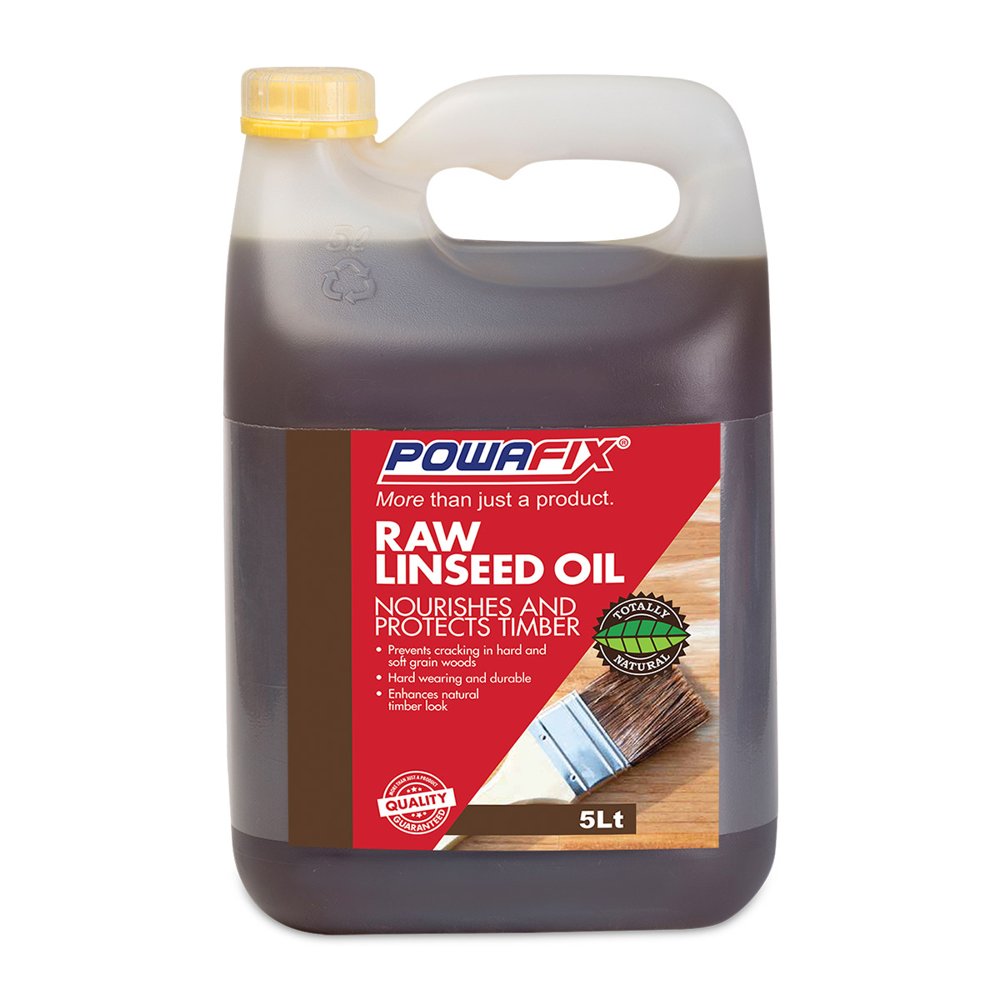 Powafix Raw Linseed Oil 5l