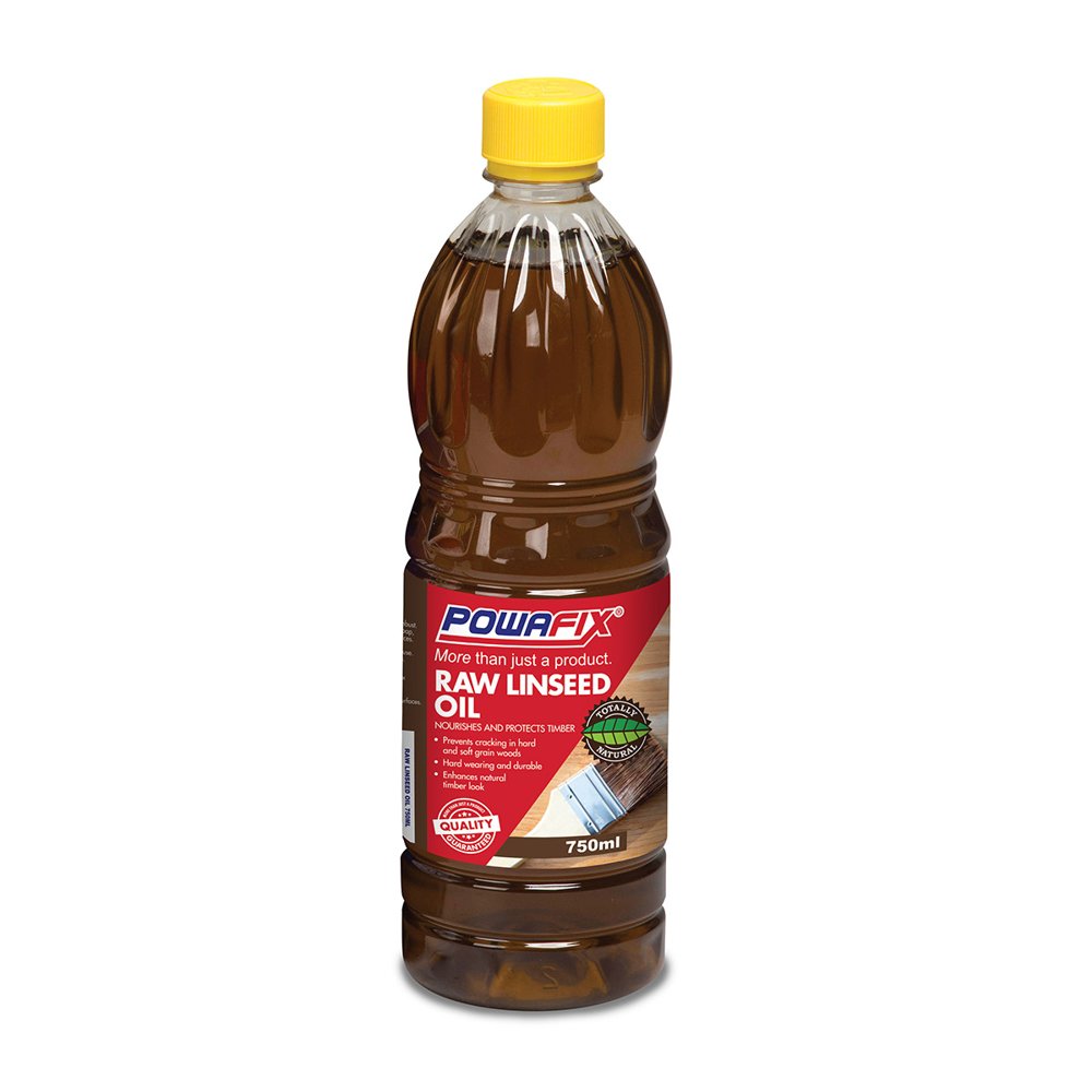 Powafix Raw Linseed Oil Timber 750ml