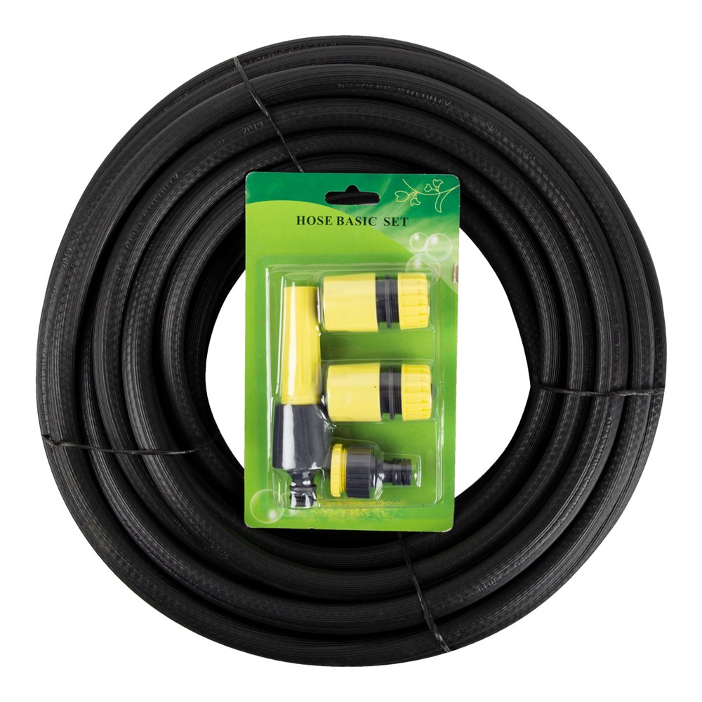 Bluebore Dragline Hose with Garden Fittings 12mm 25m