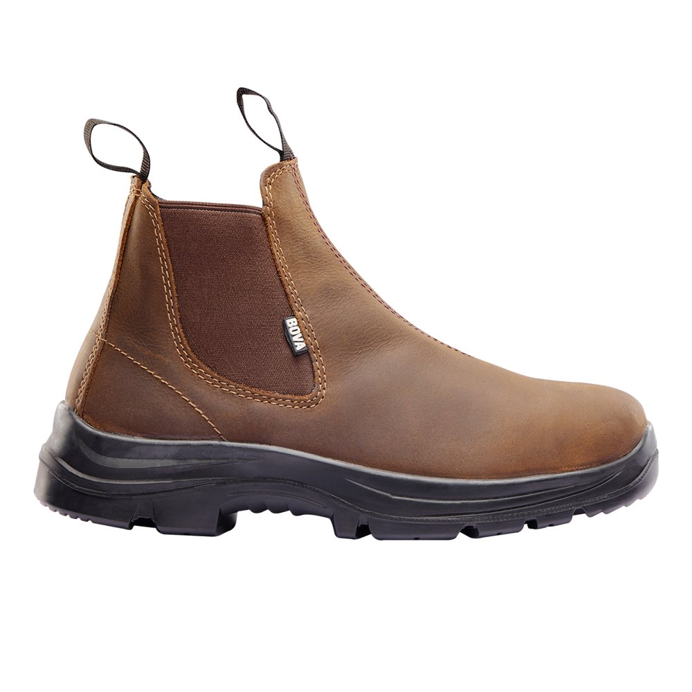 Bova Rider Boot Nstc Brown Size 5