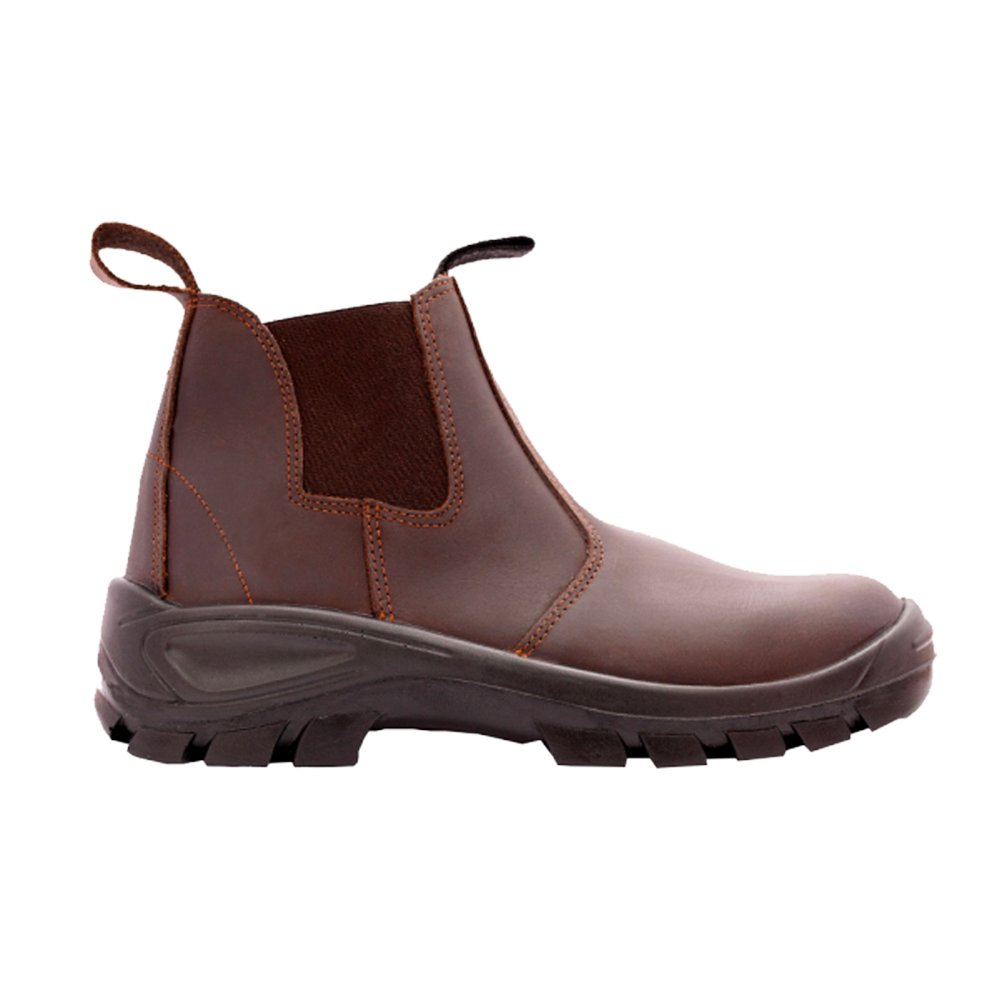 Bova Chelsea Brown Safety Boot Stc Size 4