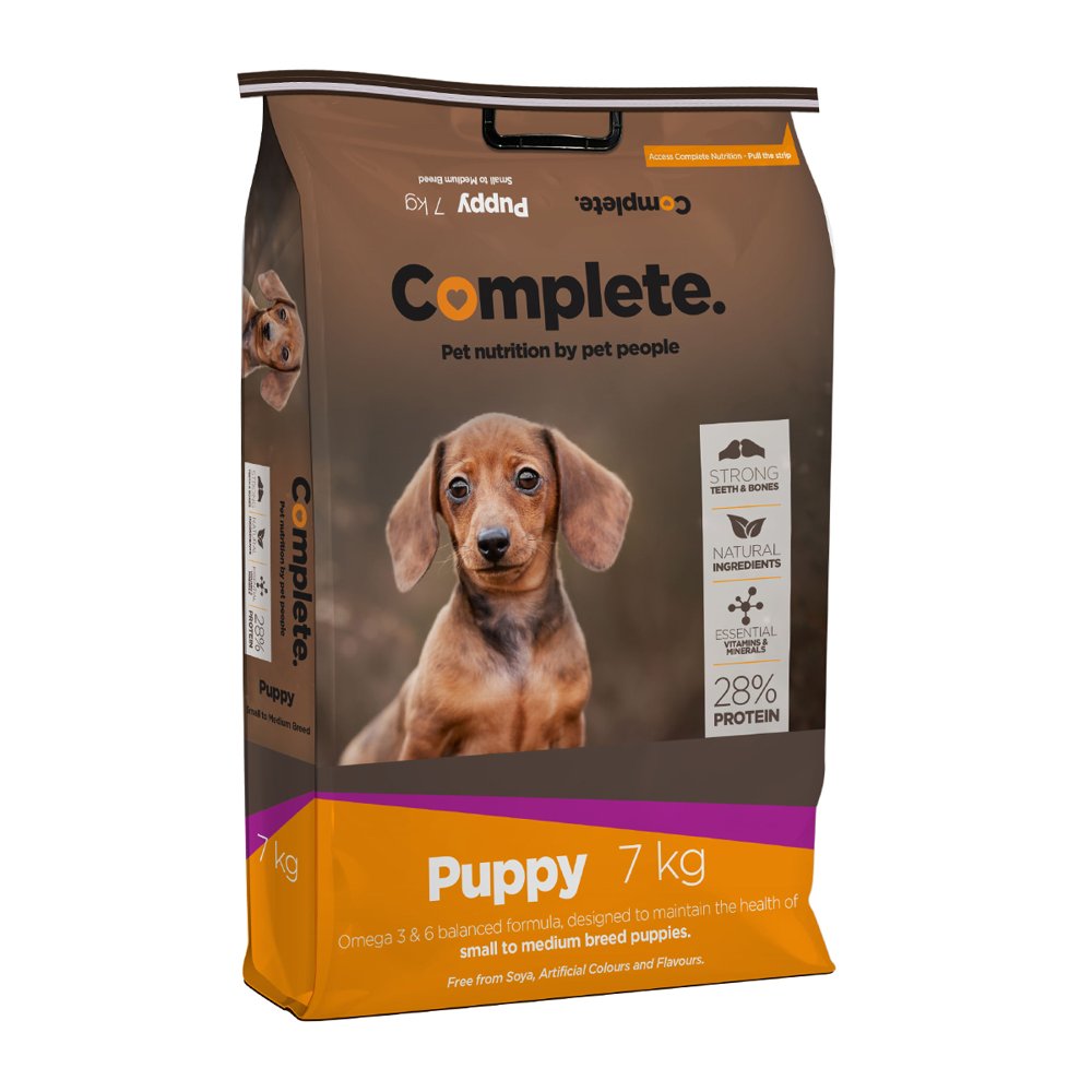 Complete Dog Food Puppy Small - Medium 7kg