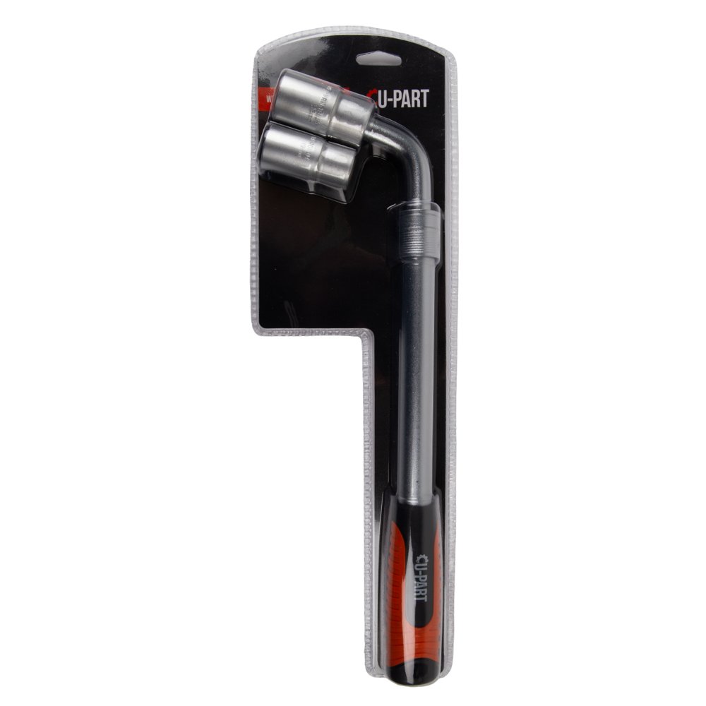 U-Part Wheel Spanner with 2 Sockets