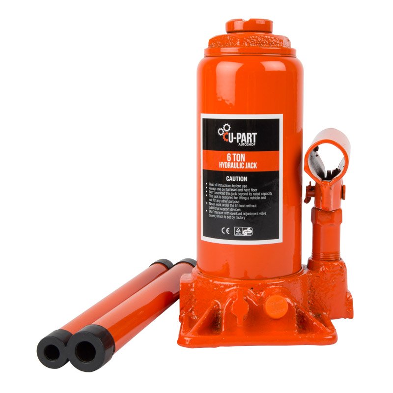 U-Part Bottle Jack 6 Ton Gs and Ce Certified