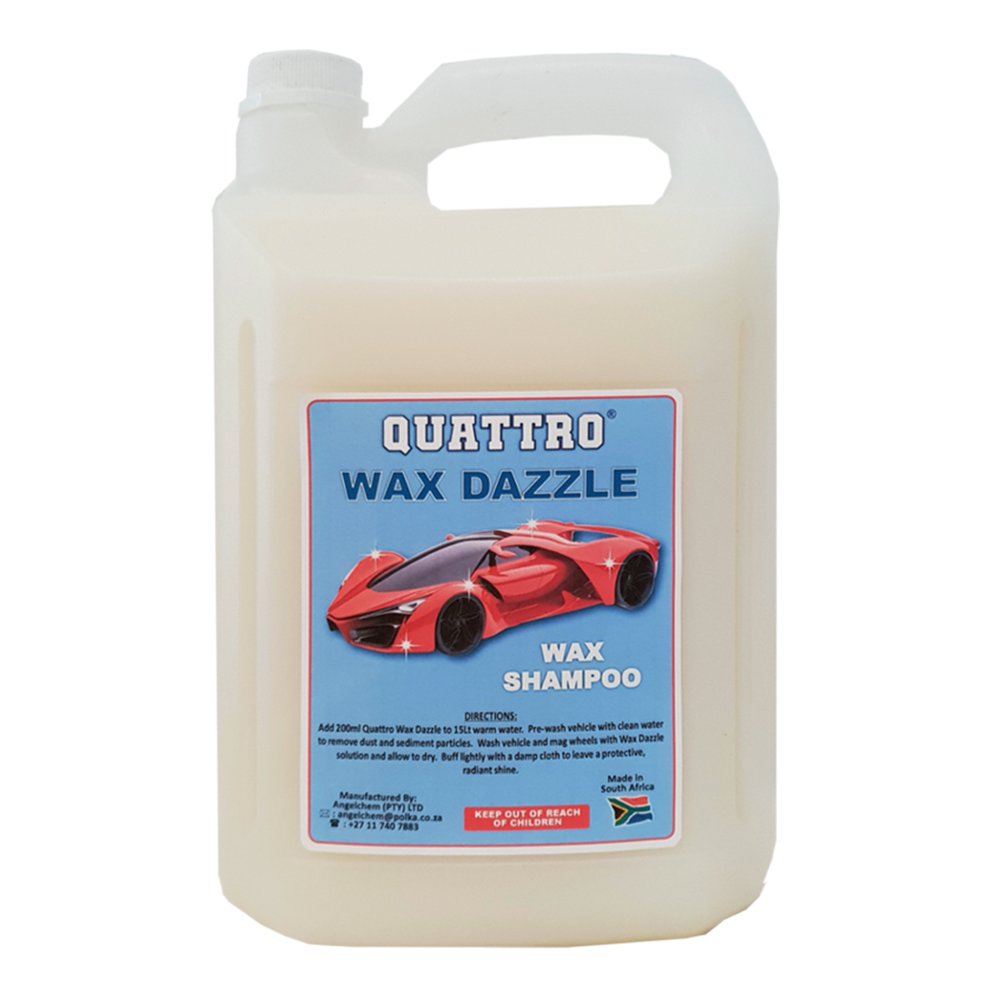 Quattro Wax Dazzle Car Shampoo 5l