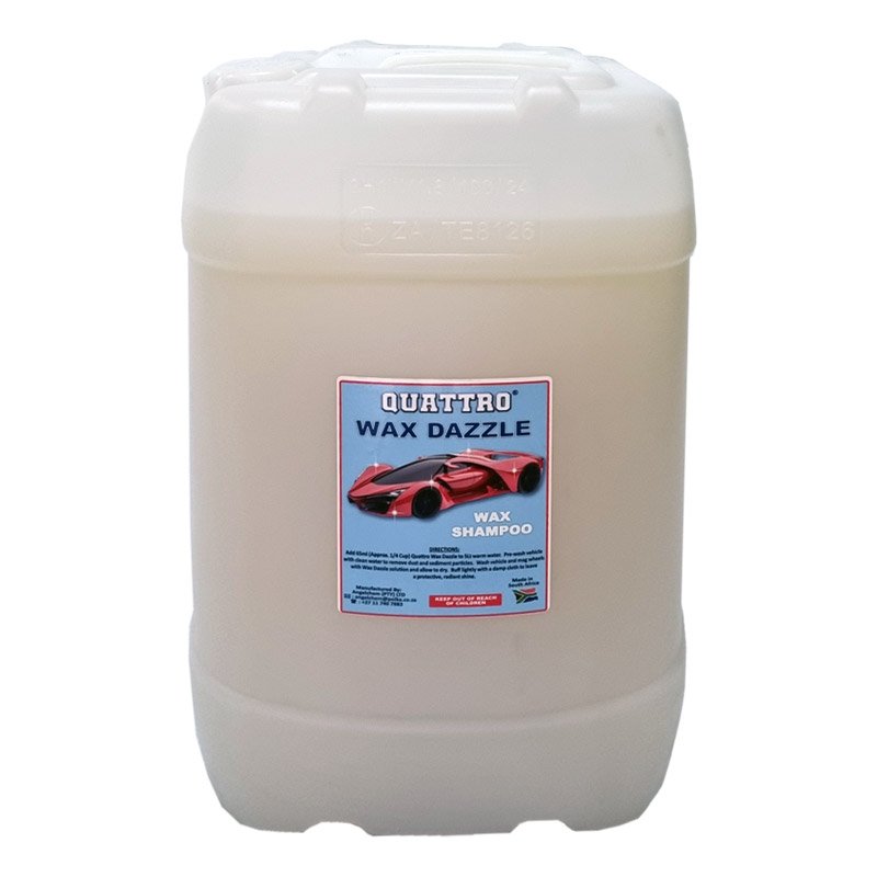 Quattro Wax Dazzle Car Shampoo 25l