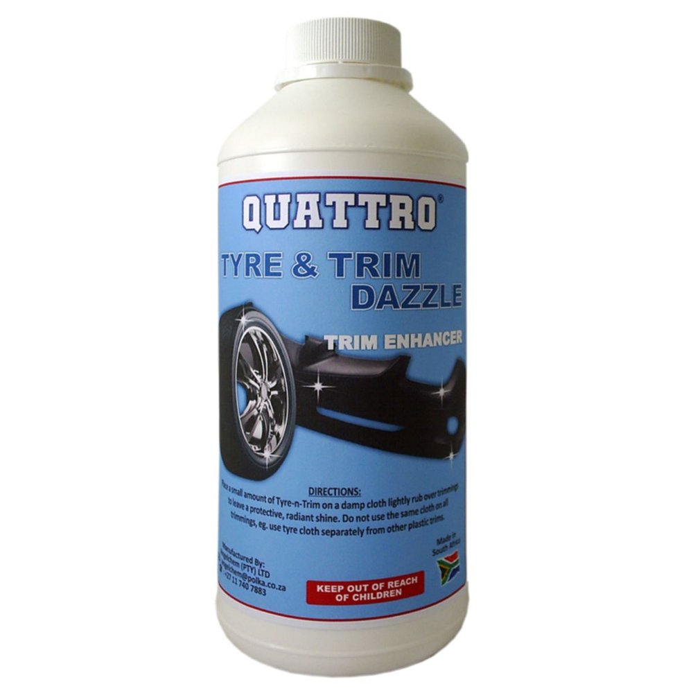 Quattro Tyre and Trim Dazzle 1l