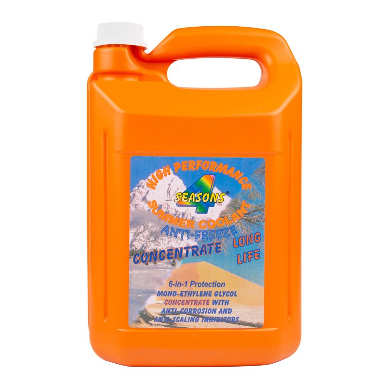 4 Seasons Anti-Freeze 100% Concentrate 5l