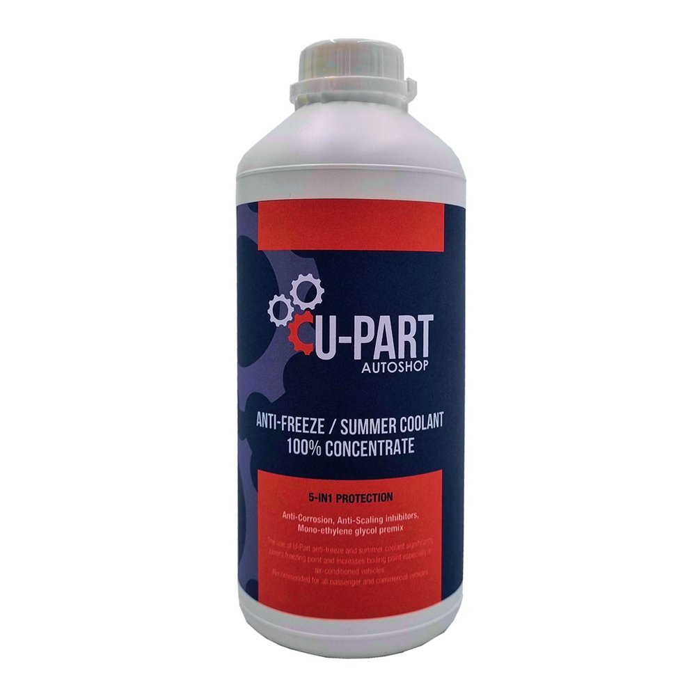 U-Part Anti-Freeze Summer Coolant 100% 1l