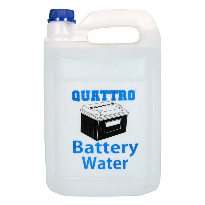 Quattro Distilled Battery Water 5l
