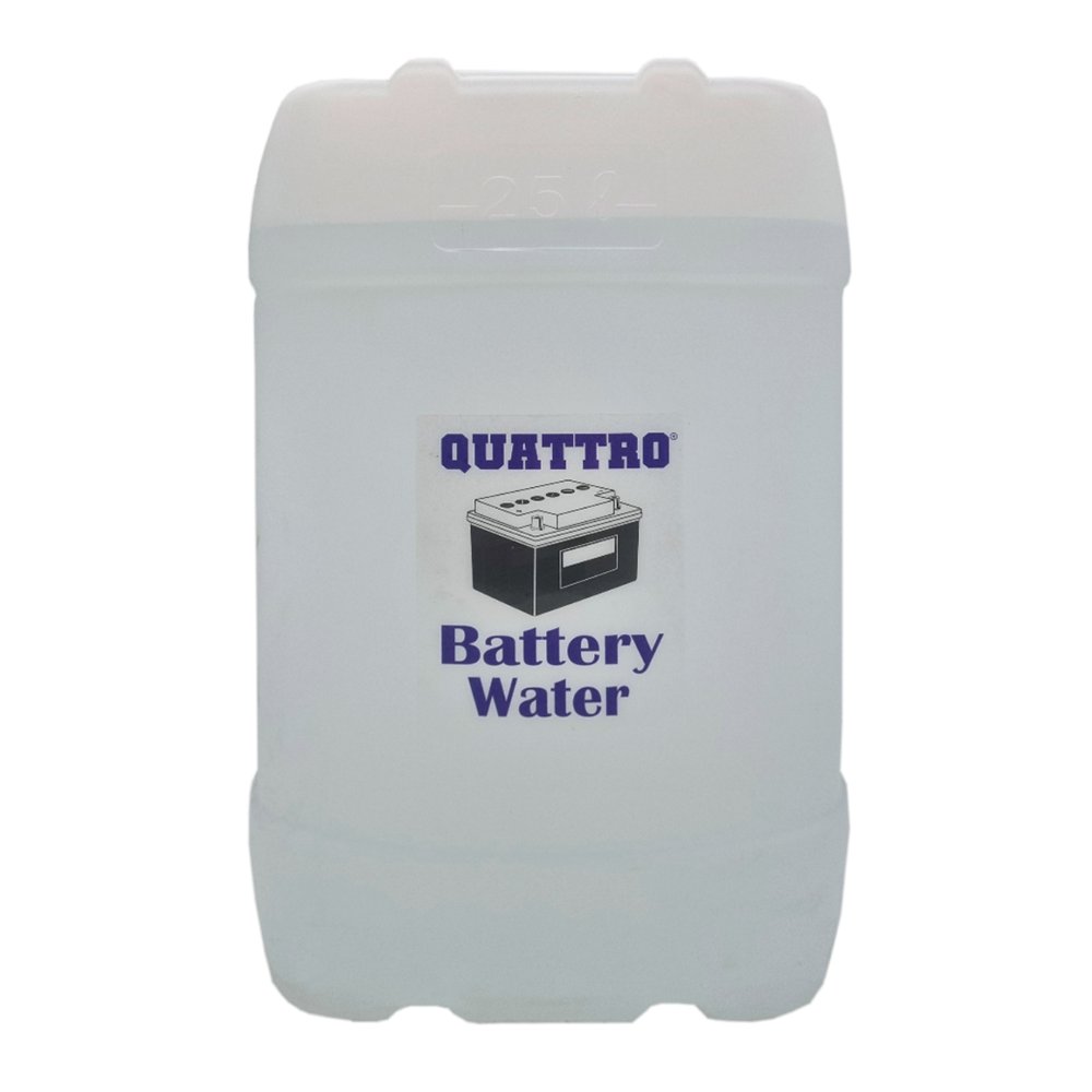 Quattro Distilled Battery Water 25l