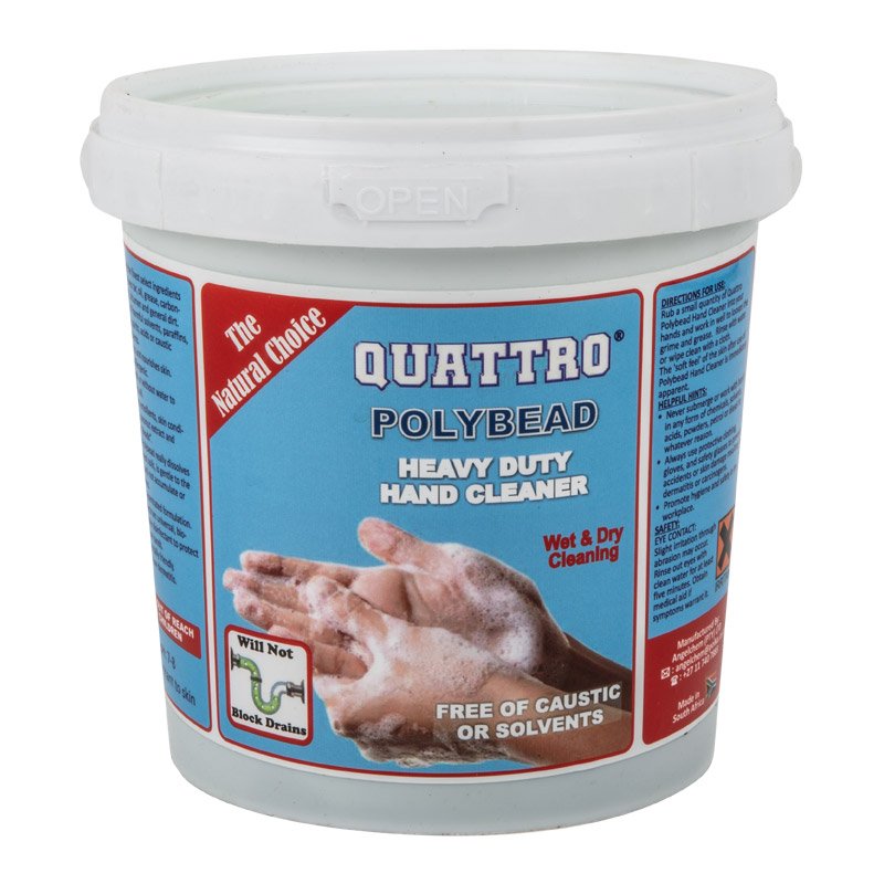 Quattro Hand Cleaner Poly Bead 1kg